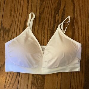 Rhonda Shear White Bralette